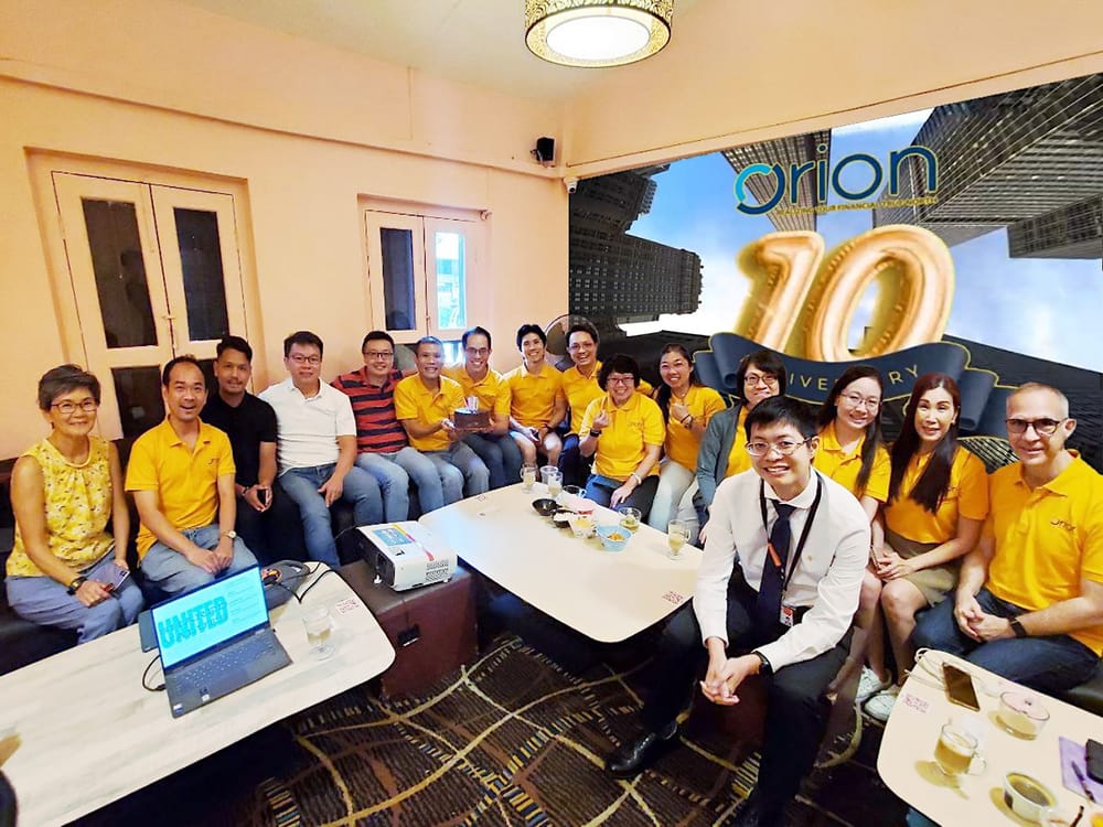 Celebrating Orion Wealth Partners' 10 years with some of our alumnus!